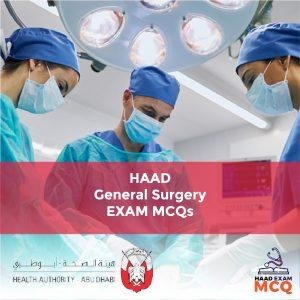HAAD General Surgery Exam MCQs