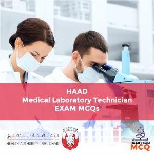 HAAD Medical Laboratory Technician Exam MCQs