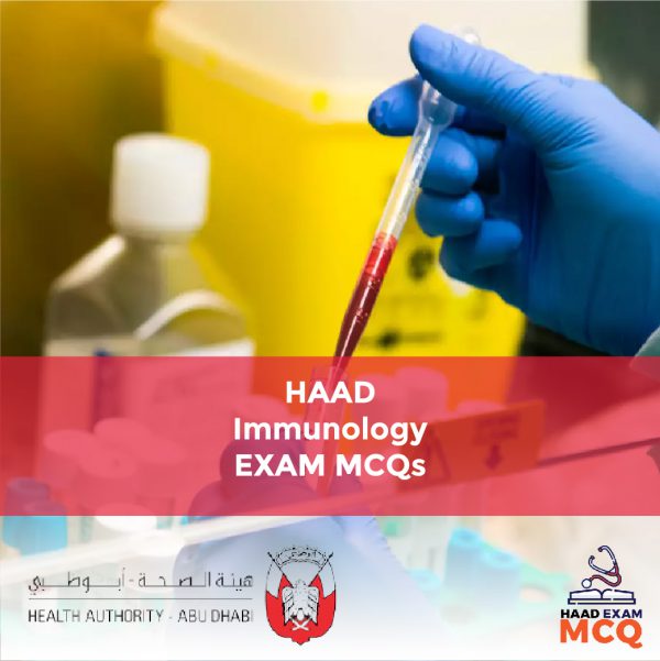 HAAD Immunology Exam MCQs