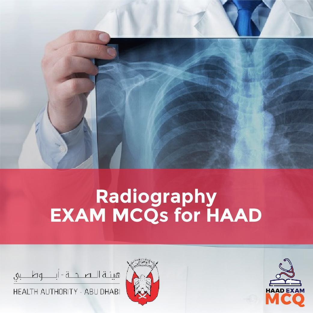 Radiography EXAM MCQs for HAAD
