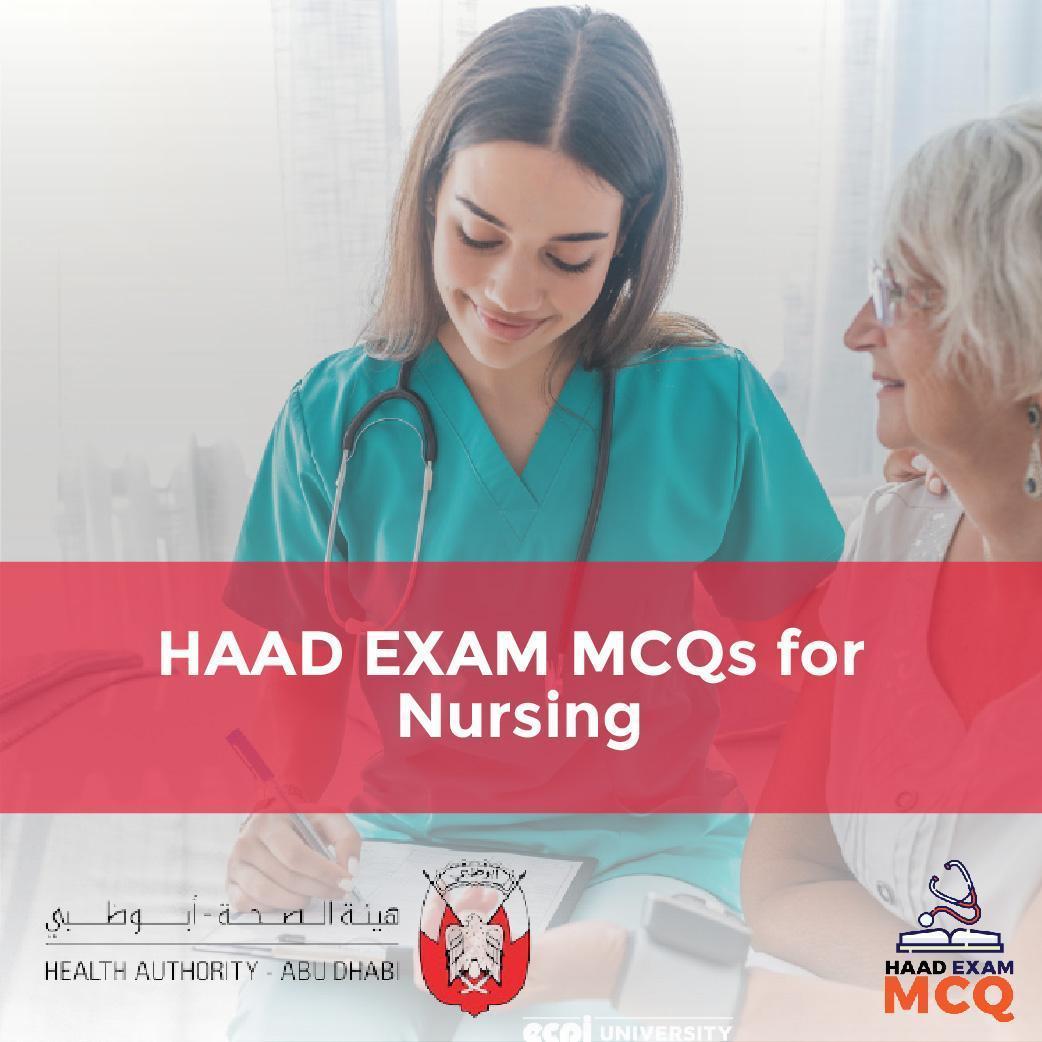 HAAD EXAM MCQs for Nursing