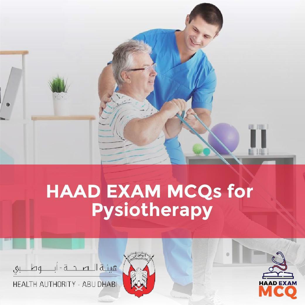 HAAD EXAM MCQs for Physiotherapy