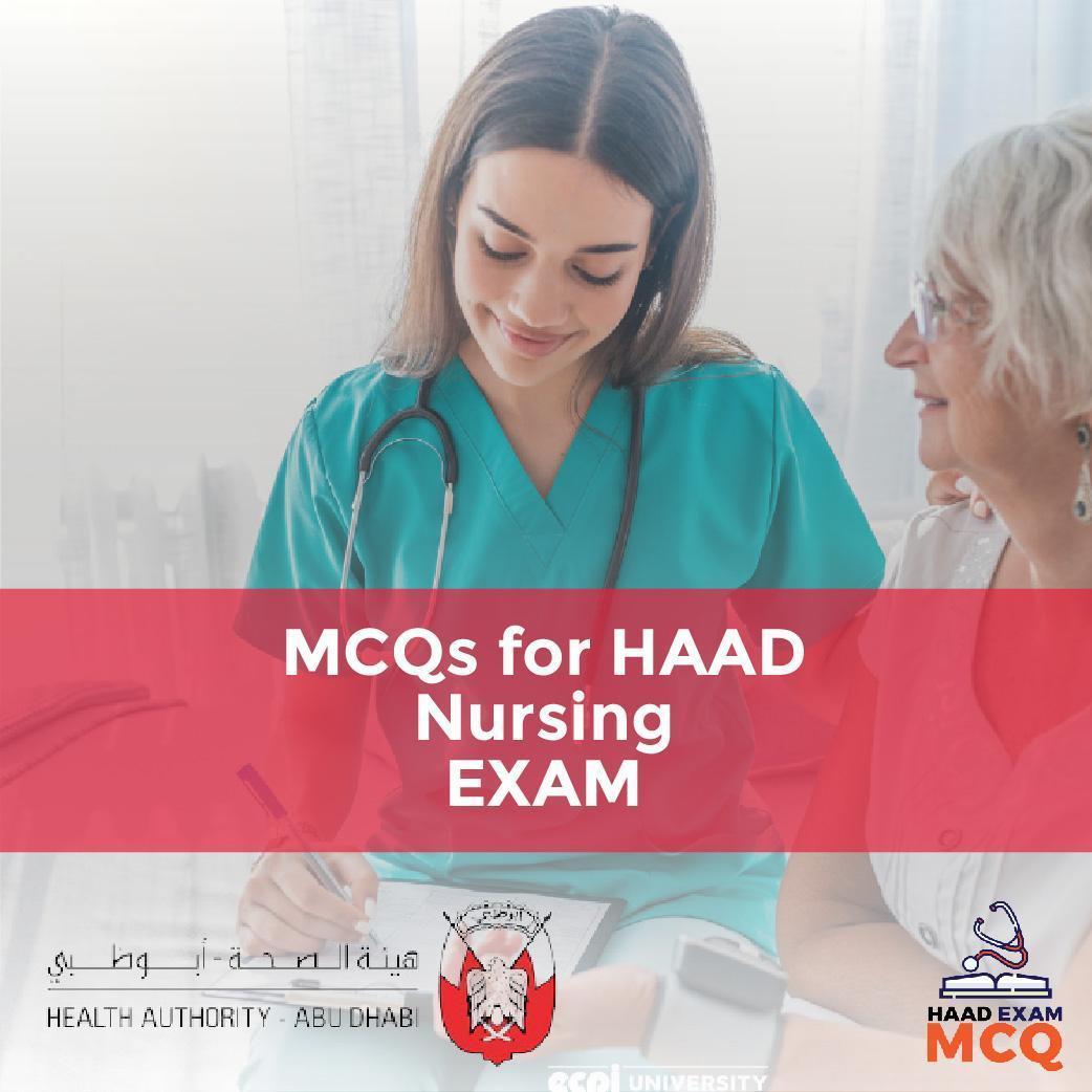 MCQs for HAAD Nursing EXAM