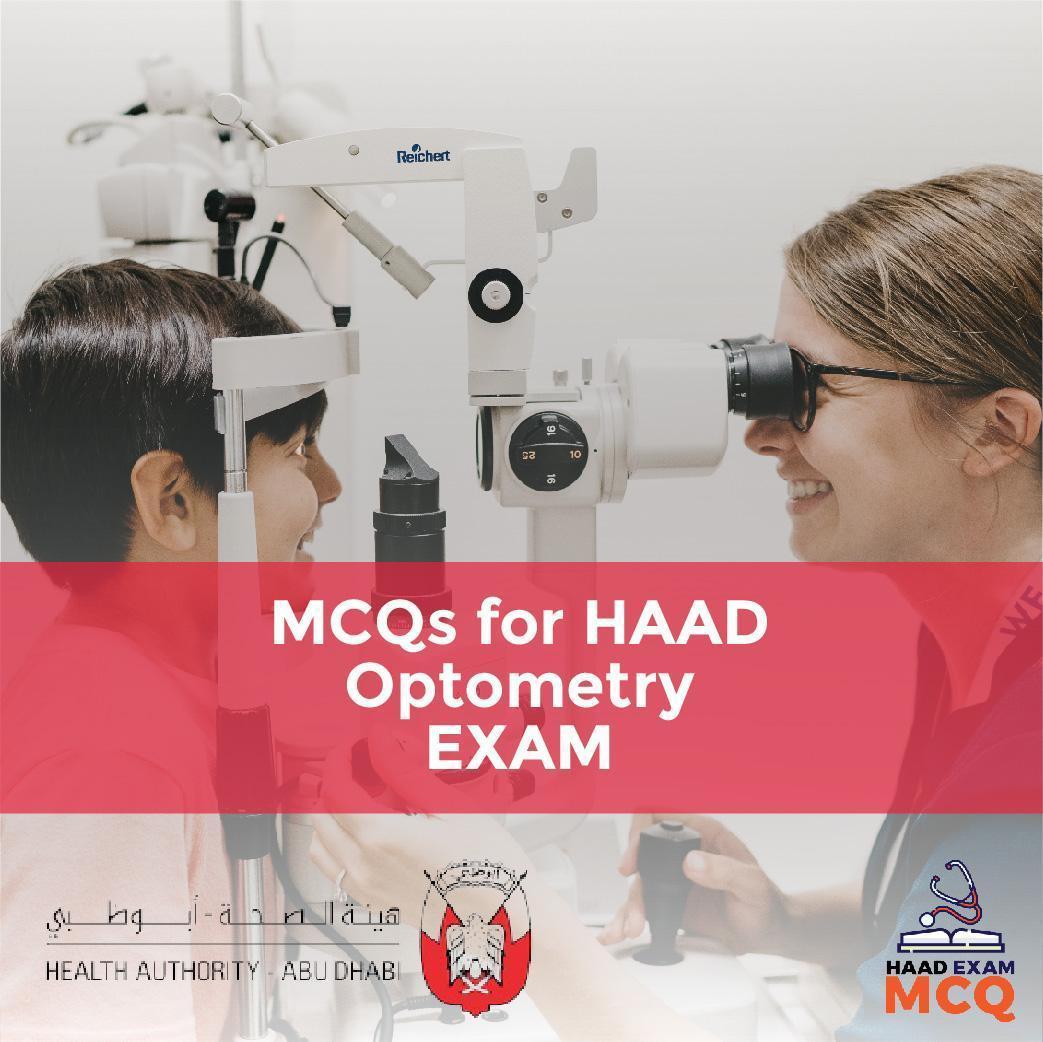 MCQs for HAAD Optometry EXAM