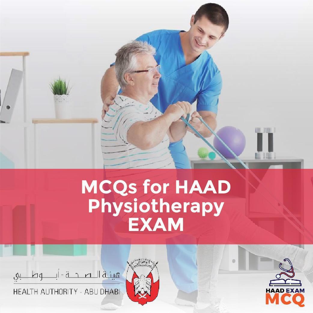 MCQs for HAAD Physiotherapy EXAM