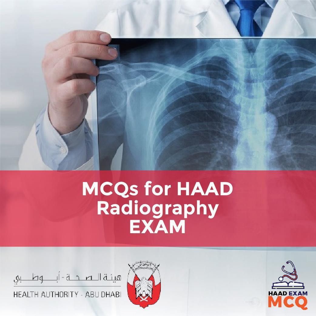 MCQs for HAAD Radiography EXAM