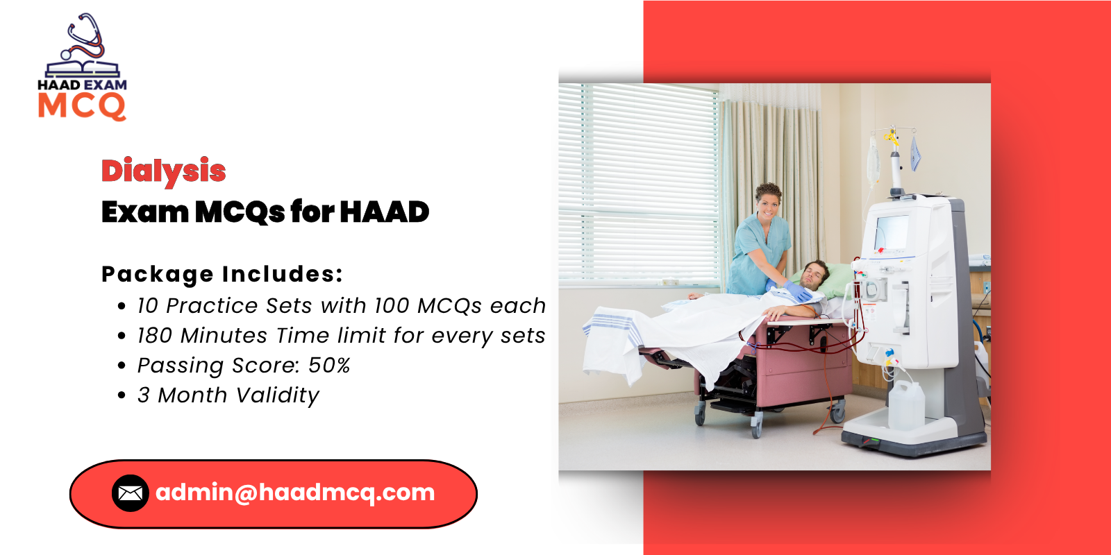 dialysis Exam MCQs for HAAD