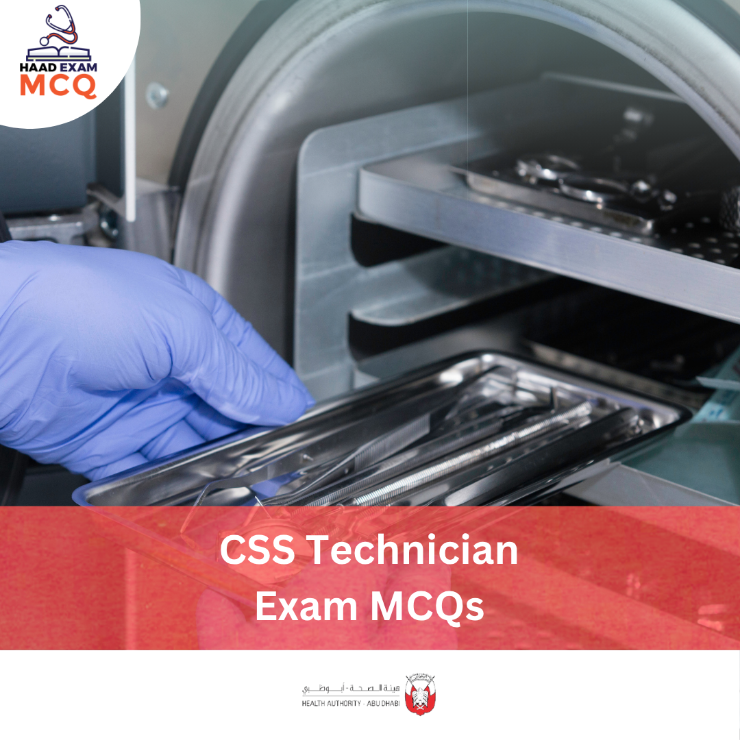 HAAD CSS Technician Exam MCQs