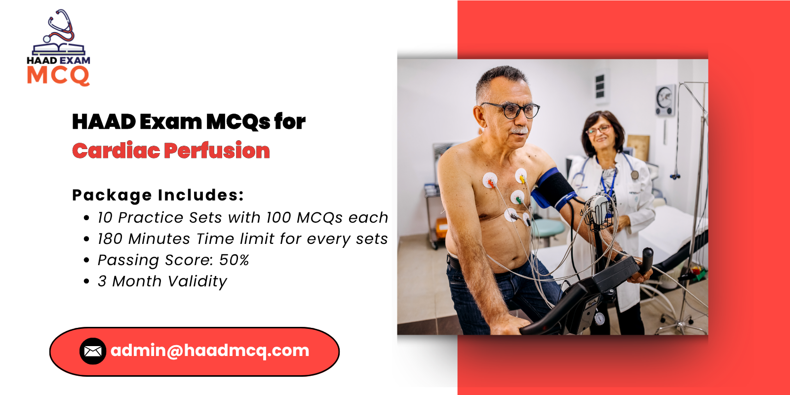HAAD Exam MCQs for Cardiac Perfusion