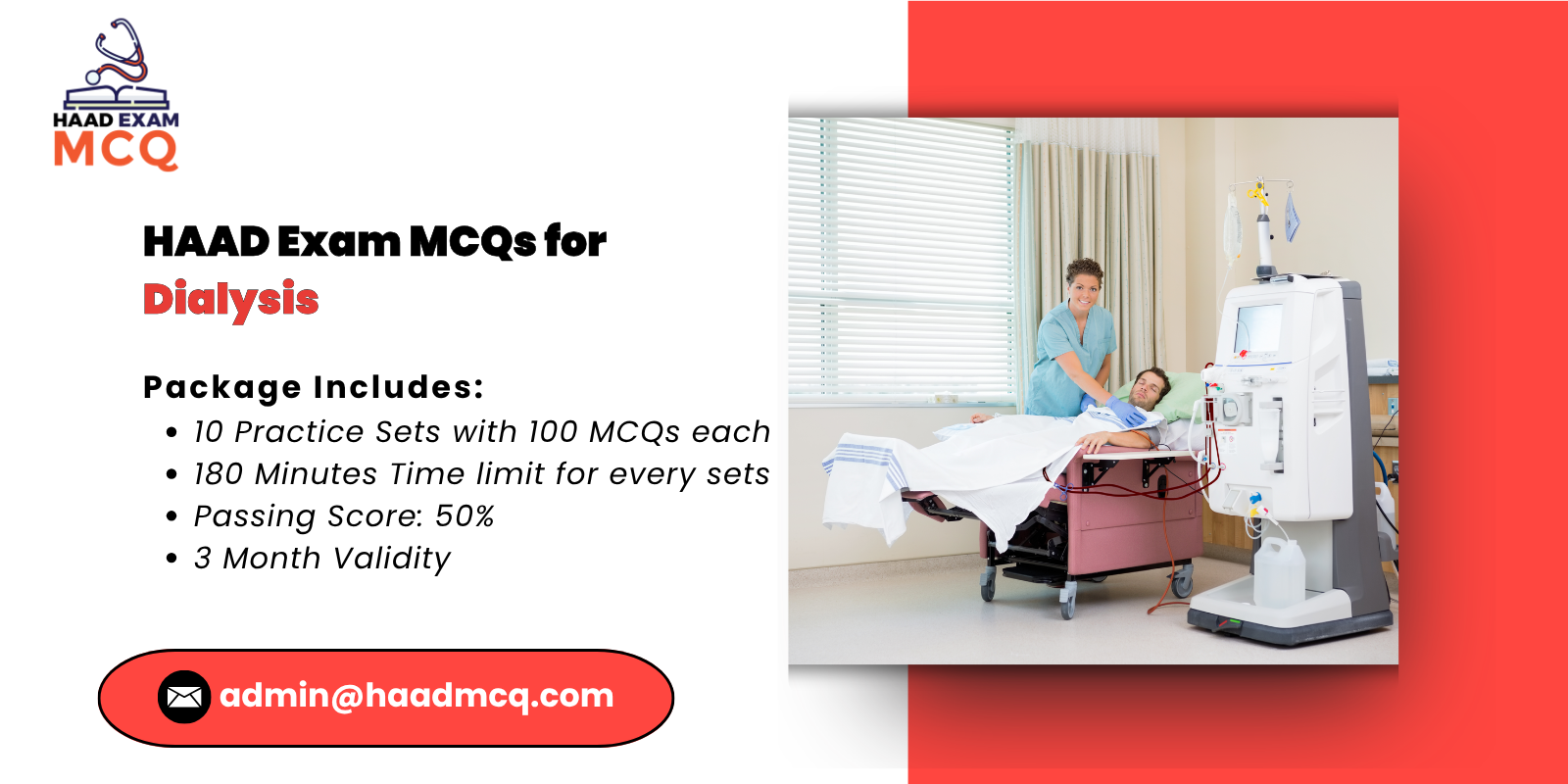 HAAD Exam MCQs for Dialysis