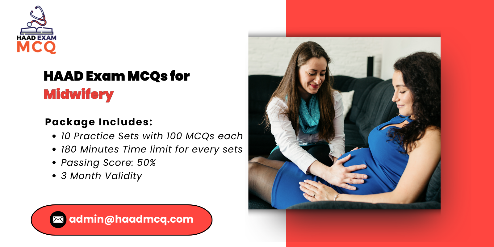 HAAD Exam MCQs for Midwifery