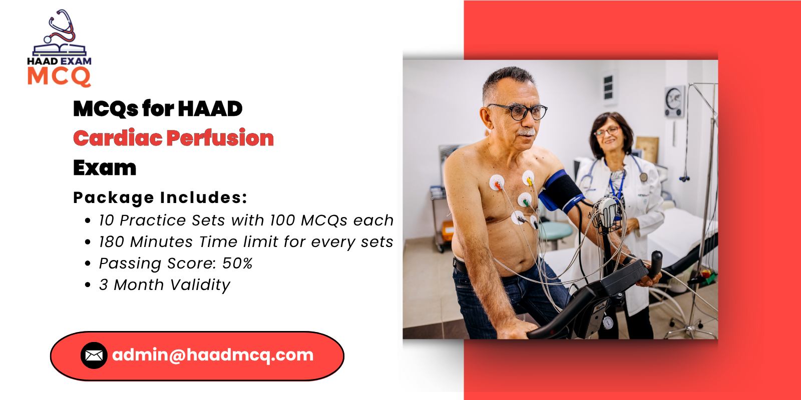 MCQs for HAAD Cardiac Perfusion Exam
