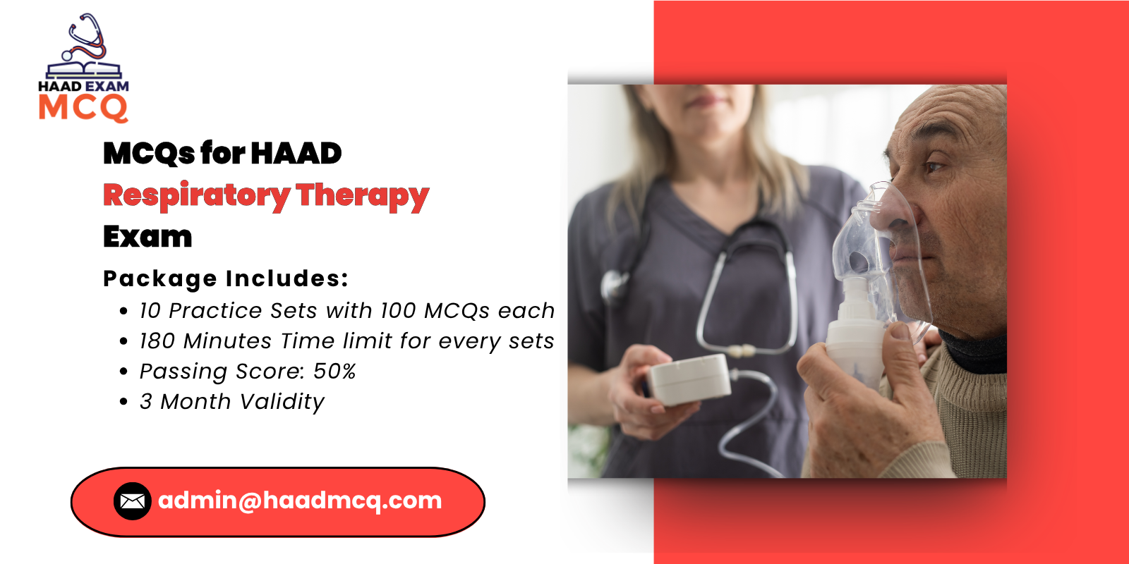 MCQs for HAAD respiratory therapy