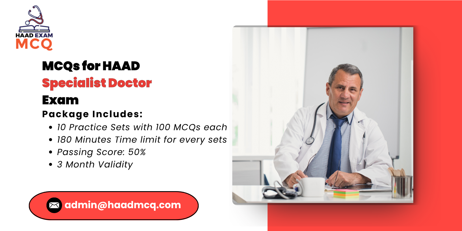 MCQs for HAAD Specialist Doctor Exam