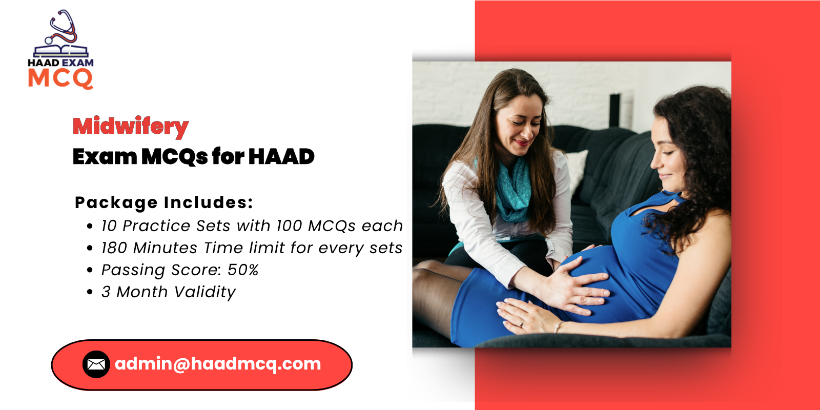 Midwifery Exam MCQs for HAAD