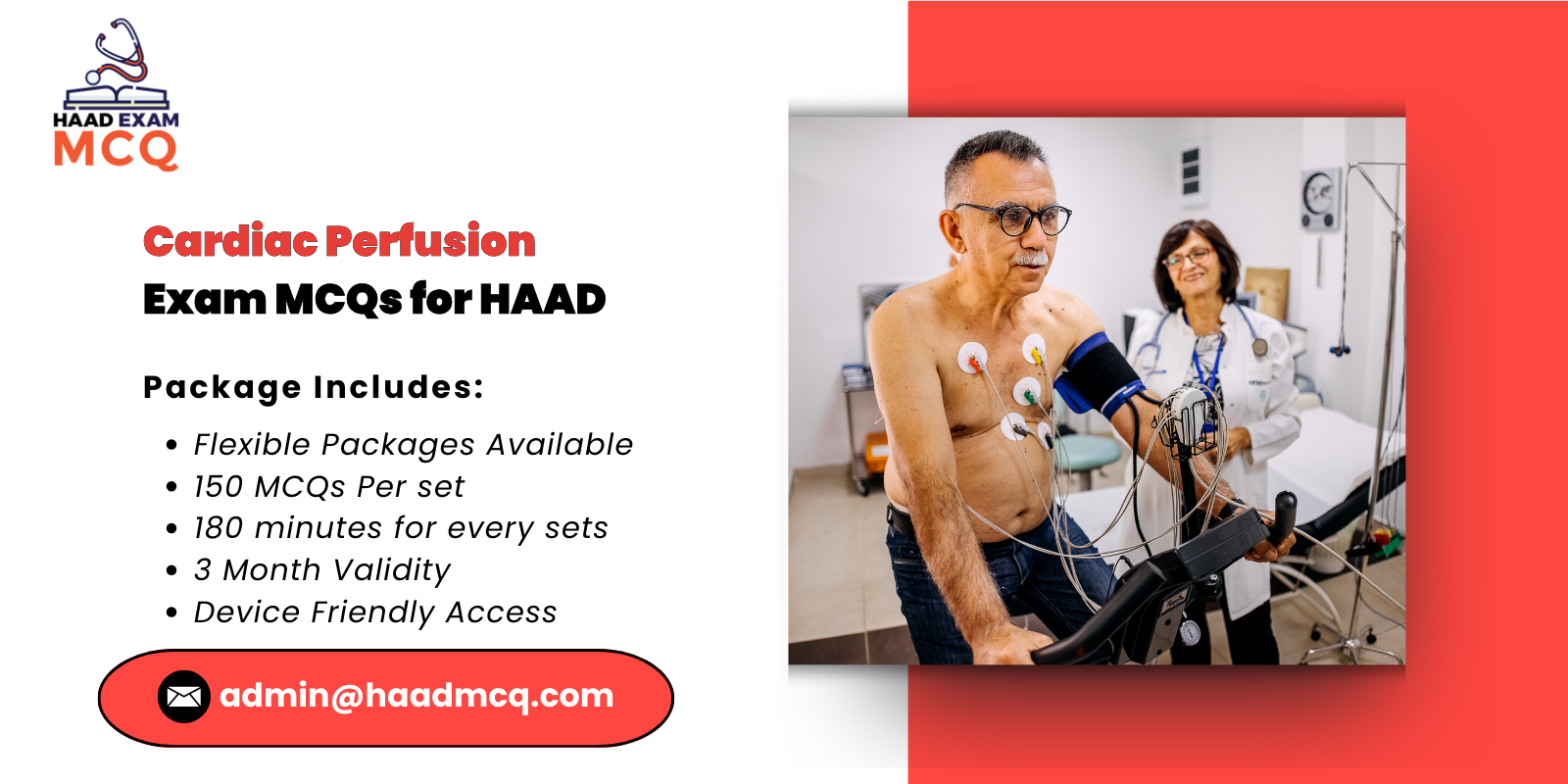 Cardiac Perfusion Exam MCQs for HAAD