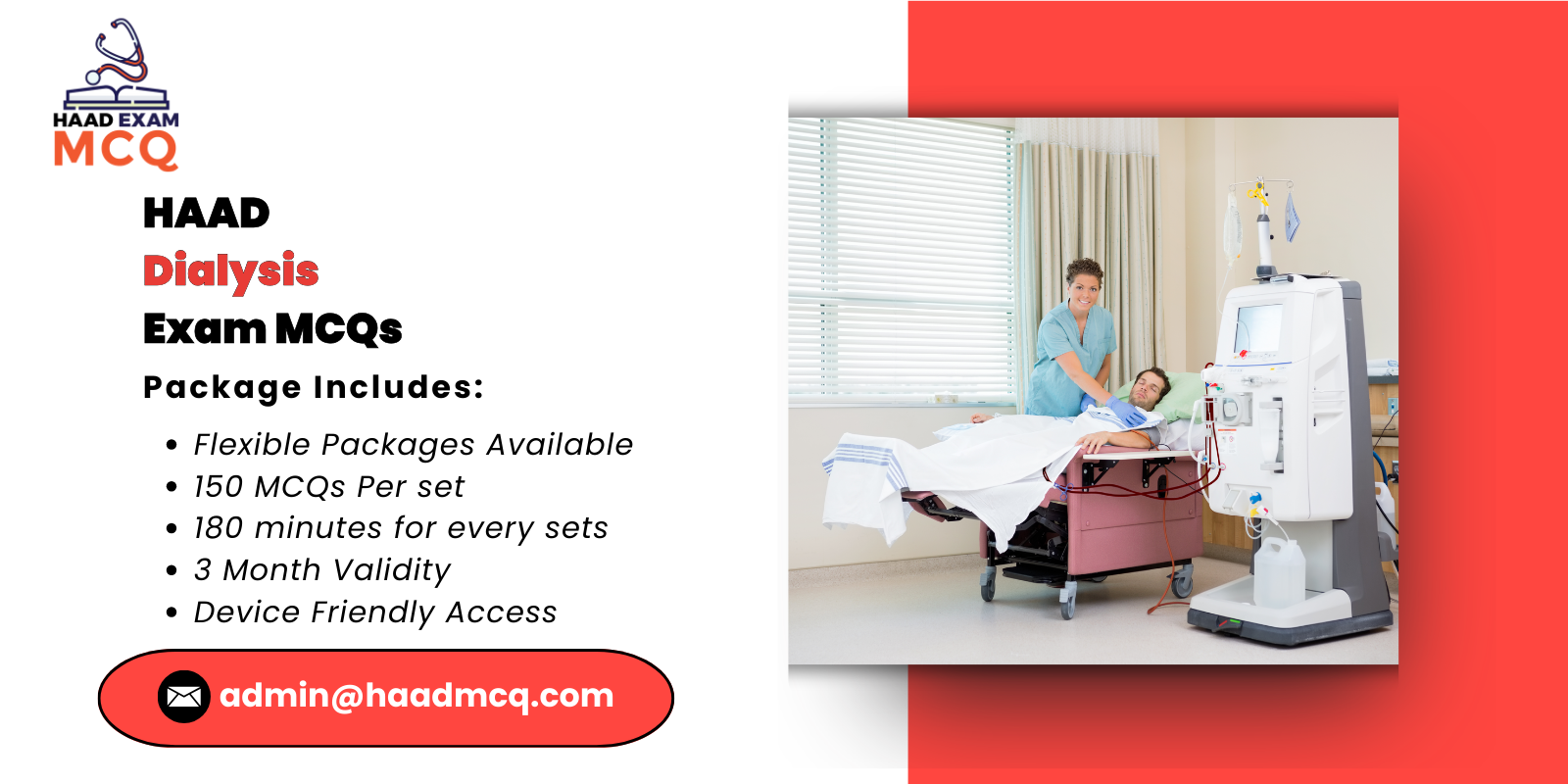 HAAD Dialysis Exam MCQs