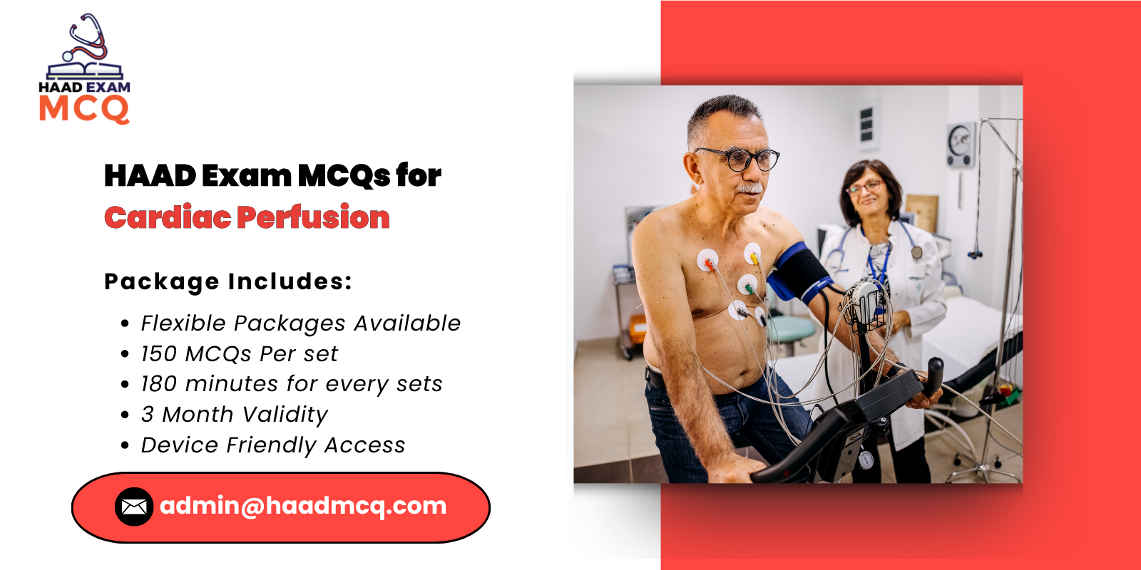 HAAD Exam MCQs for Cardiac Perfusion