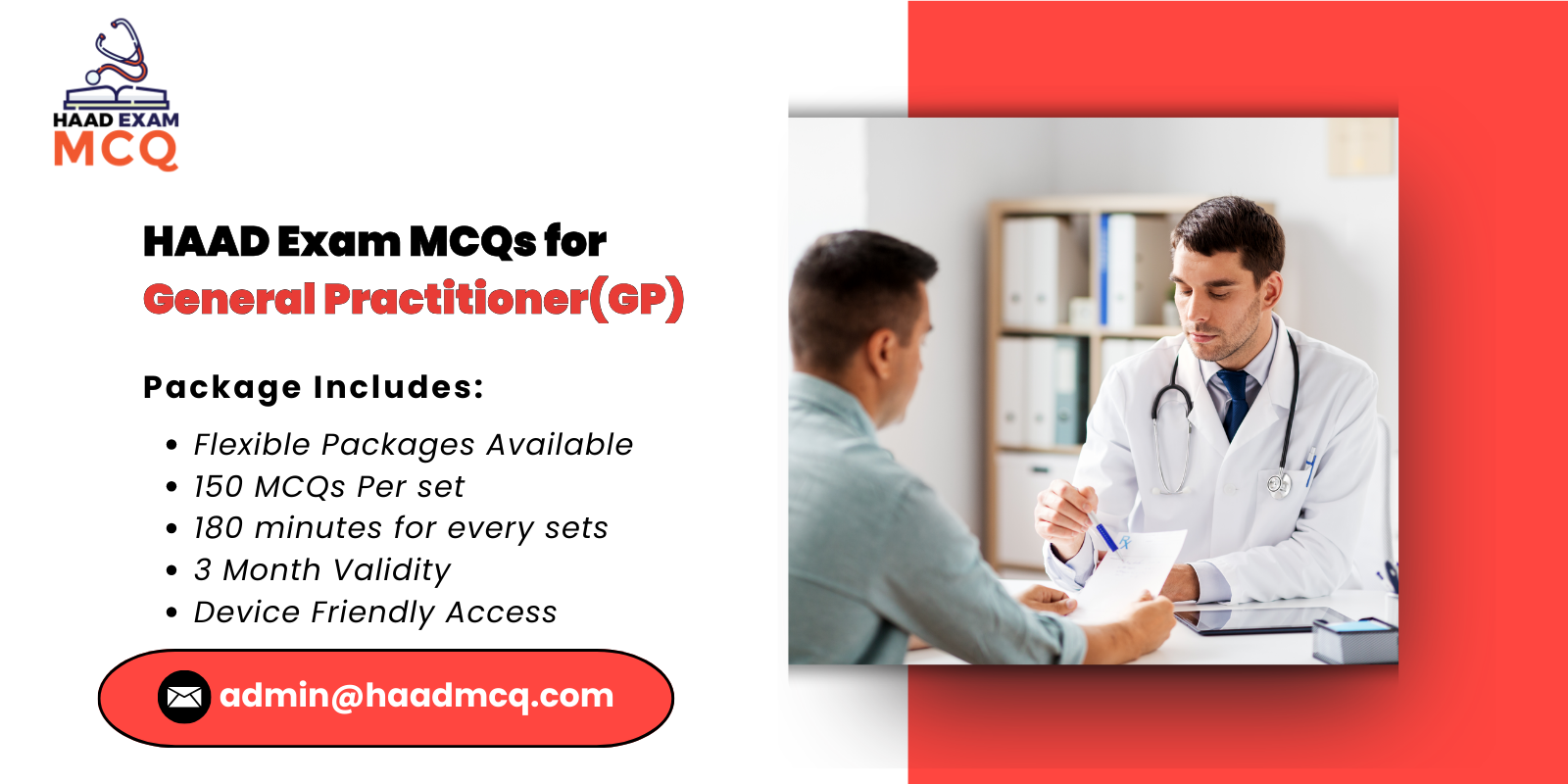 HAAD Exam MCQs for General Practitioner(GP)