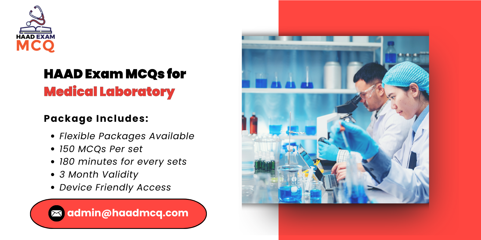 HAAD Exam MCQs for Medical Laboratory