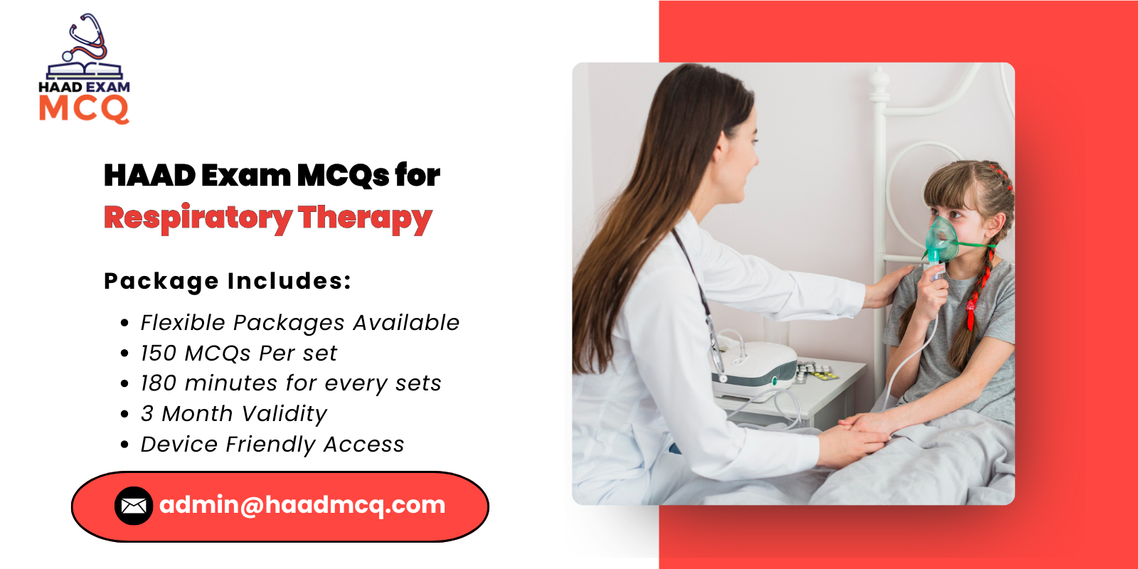 HAAD Exam MCQs for Respiratory Therapy