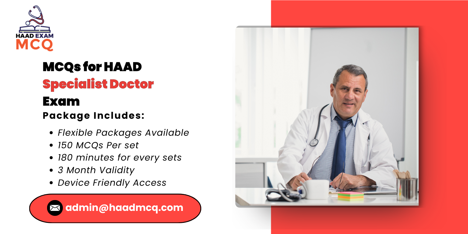 MCQs for HAAD Specialist Doctor Exam